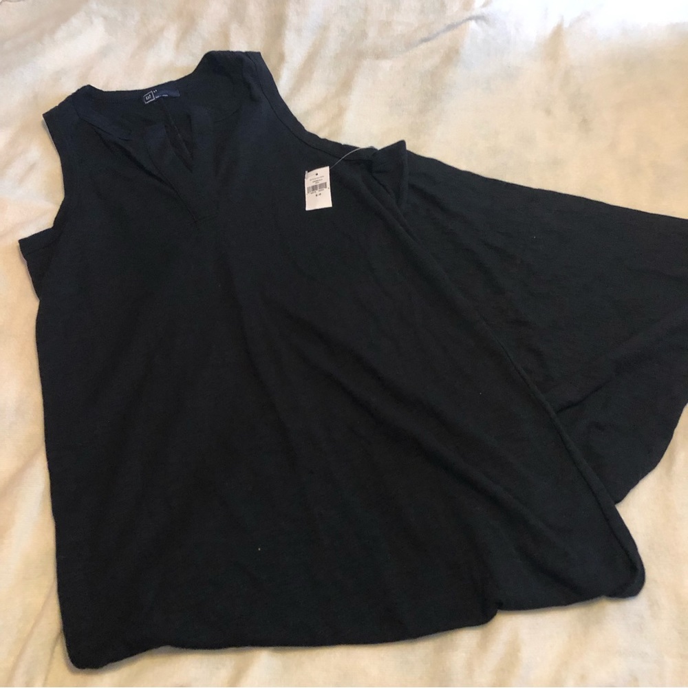 Black cotton Gap maxi dress size Small NWT